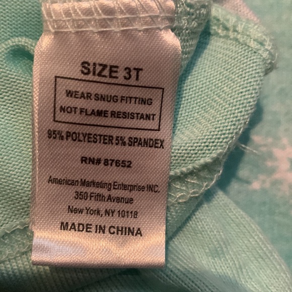 Frozen Pajama Set Toddler size 2T - Picture 10 of 11